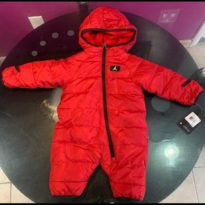Jordan Baby`s Jumpman Puffer Snowsuit